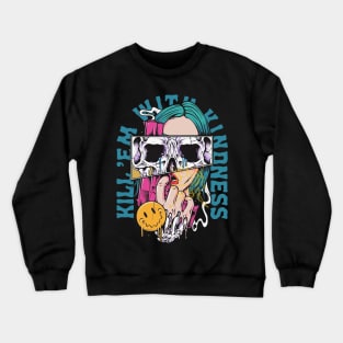 scary woman Crewneck Sweatshirt